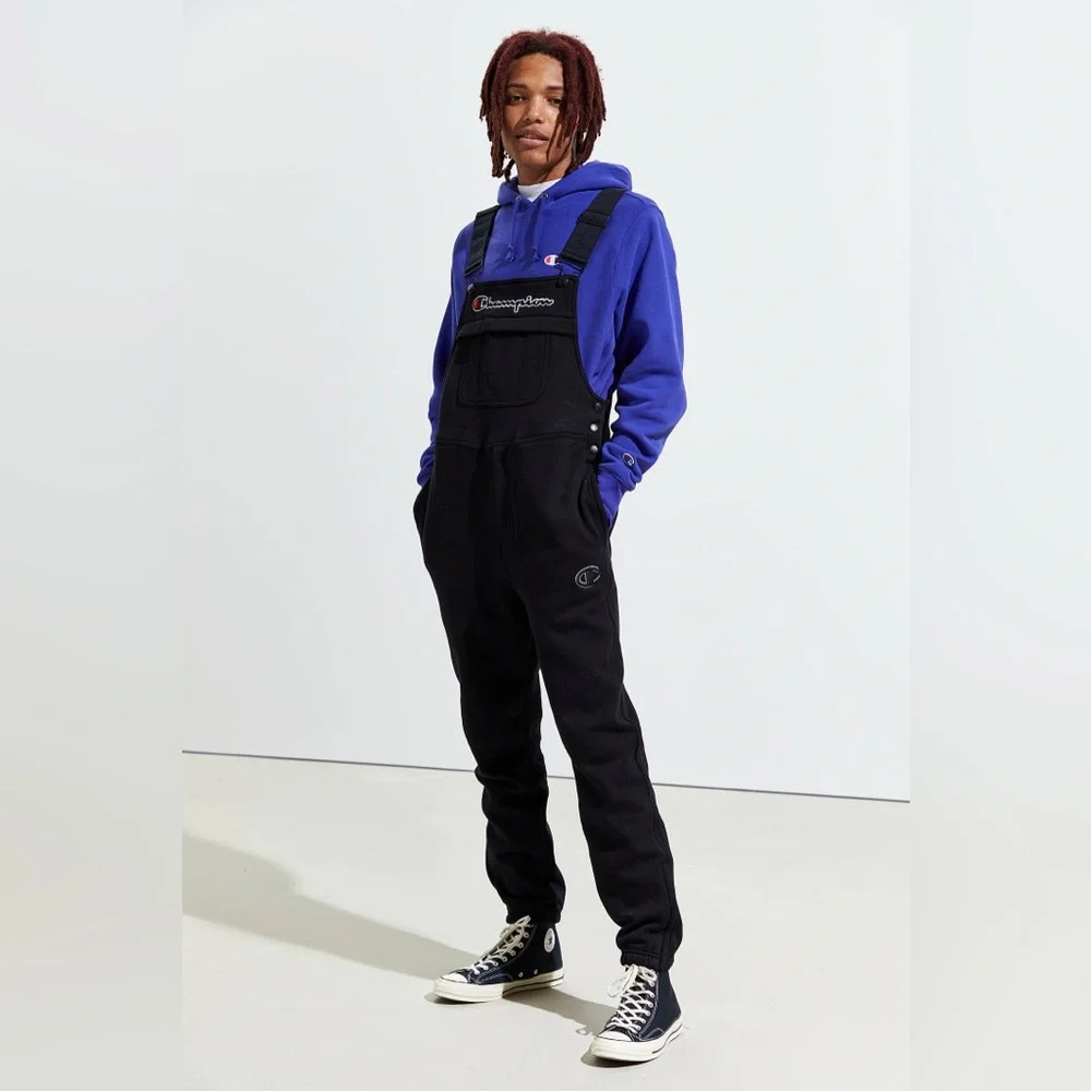 Champion Men's Black Overalls